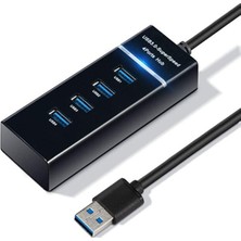 Hiltech 4 Port USB 3.0 Hub Bilgisayar Çoklayıcı Tüm Cihazlara Uyumlu