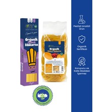 Ots Organik Makarna Seti – Çubuk Makarna + Kalem Makarna 2'li Set | 2 x 500 G (Organik Sertifikalı, Pestisit Analizli)