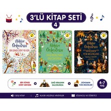 Eolo Yayıncılık Hikâye Orkestrası Bir Günde Dört Mevsim & Dağ Kralının Salonunda & Dünyanın Tüm Müzikleri 3'lü Sesli Kitap Seti 4-7
