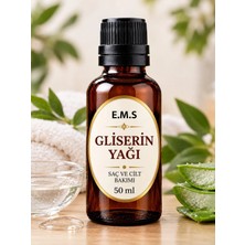 E.M.S 50 ML GLİSERİN YAĞI (GLYCERİN OİL) DOĞAL SAÇ VE CİLT BAKIMI.