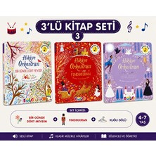 Eolo Yayıncılık Hikâye Orkestrası Bir Günde Dört Mevsim & Fındıkkıran & Kuğu Gölü 3'lü Sesli Kitap Seti 4-7 Yaş