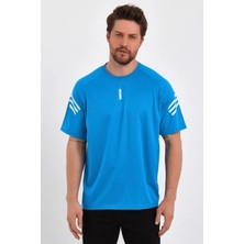 Genıus Store Erkek Spor Tişört Baskılı Fitness, Antrenman Fit