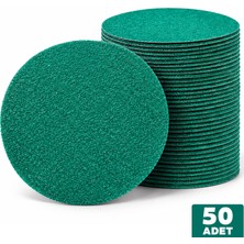 Zenflex Kırılmaz Film Mesnetli Cırt Zımpara 115 mm | 40-60-80-100-120-150-180-220-320-400 Kum | 50 Adet