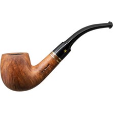Marvielle Sarı Yıldız 113 6mm Filtreli Ebonit Saplı , Şık ve Kaliteli Tasarım - Pipo