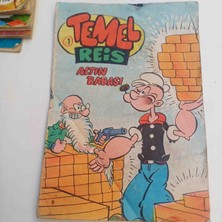 Temel Reis Altın Babası!'. 1975 Basim Coskun Dagitim Sayfa Ustlerinde Kucuk Murekkep Lekesi Harici Temiz Durumdadir 16 Sayfa