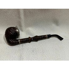 Marvielle El Oyması Avrupa Yapımı Ahşap 22 cm Uzunluk - Pipo