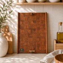Quattro Home Pipi Collection Dekoratif Ahşap Servis Tepsisi