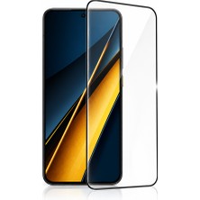 Bzontech Poco X6 Pro Uyumlu Anti Statik Ekran Koruyucu Toz Tutmayan Kırılmaz Cam