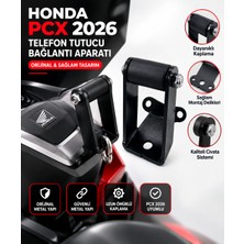 Buybox Özel Tasarım Honda Pcx (2026) Uyumlu Telefon Tutucu Montaj Demiri / Gidon Barı