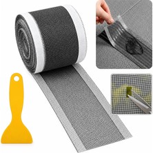4 Metre 12 cm Banyo Duş Gider Süzgeci Gider Koruyucu Sineklik Tamir Aparatı Kesilir Koruyucu File