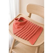 Ponchik Babies Ponchik 7’ Li Çift Katlı Kareli Müslin Bebek Salya Önlüğü Fuları Iki Kademeli % 100 Pamuk 40 x 20 cm