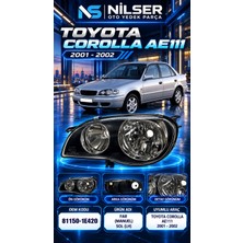 Ns Nilser Auto Parts Toyota Corolla AE111 Far Sol 2001-2002 Manuel