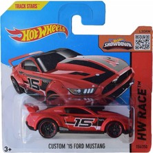 Hot Wheels Custom '15 Ford Mustang - Kırmızı - 2015 - CHF00