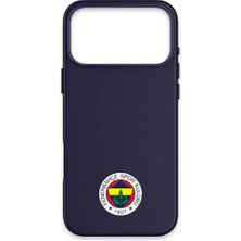 iPhone 17 Pro Uyumlu Fenerbahçe Arma Deri Magsafe Lisanslı Telefon Kılıfı