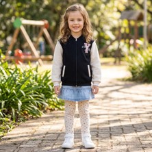 %100 Pamuklu 3 Ip Polar Iç  Kolej Kız Hırka 5y,6y,7y,8y Kız