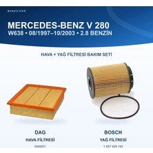 Mercedes Benz V (638/2) Hava+Yağ Filtre Bakım Seti