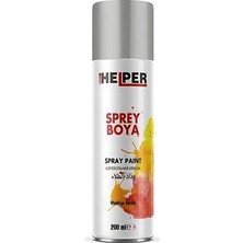 Caftra Helper Sprey Boya RAL9006 Metalik Gri 200 ml