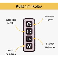 Hiltech 3D Yoğurmalı Isıtmalı Ayak ve Baldır Masaj Aleti -3 Kademeli Profesyonel Termal Terapi Cihazı