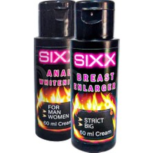 Sh Sıxx 60 ml Breastenıarger Krem Ile Anaıwhitening Krem 60 ml Sh Najmaddin