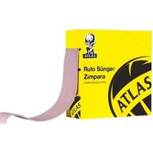 Caftra Atlas Rulo Sünger Zımpara 25 mt x 115 mm 220 Kum