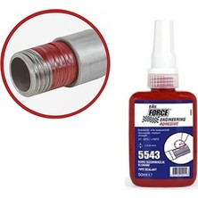 Caftra Ems Force 554350 Boru Sızdırmazlık Kalın Diş Teflon Katkılı Sıvı Conta 50 ml