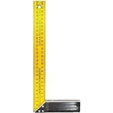 Caftra Master 506953 Sarı Gönye Marangoz Tipi Alüminyum Gövde 400 mm