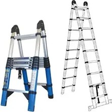 Caftra Master Teleskopik A Tipi Merdiven Alüminyum 440 cm 7+7 Basamaklı