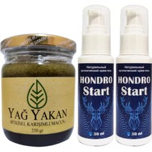 Najmaddin Sh Burneron Yağyakan Macun 250 ml + Ile Yanında 2 Adet Hondro Star Sırt Bel Kas Iskelet Harici U