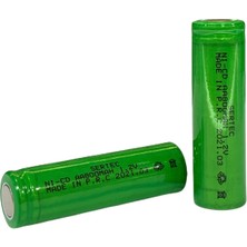 Givoria 1.2V 800 Mah - Aa - Ni-Cd Şarjlı Pil - (Başsız / Flat Head)