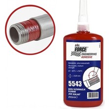 Caftra Ems Force 5543250 Boru Sızdırmazlık Kalın Diş Teflon Katkılı Sıvı Conta 250 ml