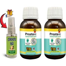 Najmaddin Sh Prostavec: 2 Adet Erkeklere Özel Likit Formül 50 M Şurup + 30 ml Çörek Otu Masaj Yağı Sh N