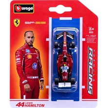 Bburago Formula Racing Ferrari Sf-25 Lewis Hamilton #44 1:64 Model Araç