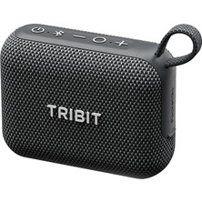 Tribit PocketGo, 7W, 20 Saat Oynatma Süresi, IP68 Su ve Toz Geçirmez Taşınabilir Bluetooth Hoparlör – Siyah