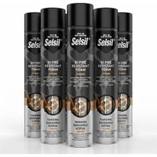 Caftra Selsil B1 Yangına Dayanıklı Köpük 750 ml Manuel 900 gr