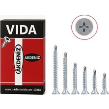 Caftra Akdeniz Matkap Uçlu Vida Yhb 4.8X19 mm 1250’LI Paket