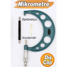 Marvielle Dış Çap Mikrometresi 125-150 mm Ölçüm Aleti Metal Gövde - Ölçüm Cihazı