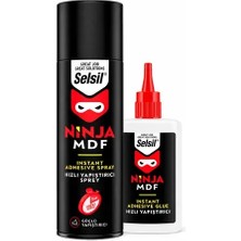 Caftra Selsıl Ninja Mdf 400 ML+50G Shrink Hızlı Yapıştırıcı