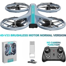 4DRC 4D-V33 Renk Değiştiren Işıklı Fırçasız Motorlu Kamerasız Akrobasi Drone