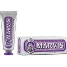 Marvis Jasmine Mint Diş Macunu 25 ml Plak ve Bakterilere Karşı Koruma Sağlayan Uzun Süreli Ferahlık