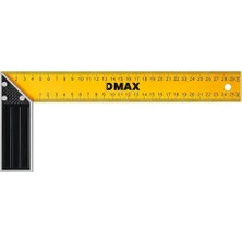Caftra Dmax DMX4555 Sarı Tip Usta Gönyesi 400 mm