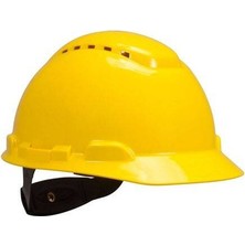 Caftra 3m H700NVI Sarı Baret Havalandırmalı Vidalı
