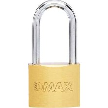 Caftra Dmax DMX4603 Sarı Uzun Kancalı Asma Kilit 38 mm