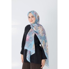Mavi Loryan Scarf Diamond Pıtırcık Şal