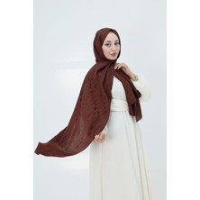 Kızıl Kahve Loryan Scarf Ilgın Velora Şal