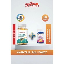 Arı Damlası B12 + Omega 3 Softgel Seti | Günlük Beslenme Rutininiz Için Pratik Ikili Kombinasyon