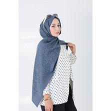 Kot Mavi Loryan Scarf Ilgın Lumina Şal