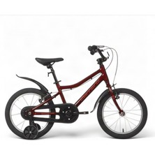 Carraro Dino 16 1-V Vb Çocuk Bisikleti - Koyu Kırmızı-Kırmızı - 26 cm