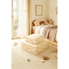 Ocean Home Textile 2'li Çocuk Odası Sevimli Balina Destekli Kutu Hurç Set 31 x 38 x 12 + 45 x 55 x 18 cm
