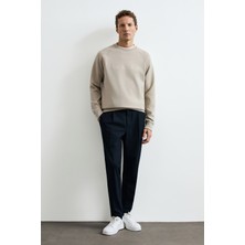 Lufian Erkek Cooper Sweatshirt Bej