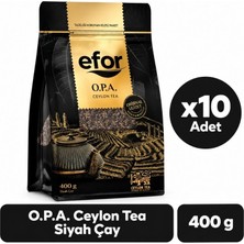 Efor Çay Efor Opa Ceylon Dökme Siyah Çay 400 G-10\'lu Koli